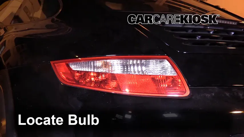 2005 Porsche 911 Carrera 3.6L 6 Cyl. Coupe (2 Door) Éclairage Feu clignotant arrière (remplacer l'ampoule)